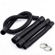 I.D 20/25/32/40/50mm Length 0.3~1.5M Aquarium Corrugated Pipe Durable Fish Tank Inlet Outlet Joint Aquarium Water Pipe Supplies