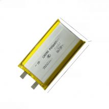 3.7V polymer battery For power bank LED battery pack camping lamp portable projector batteries 126090 8000mah