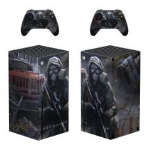 New Game Stalker 2 Skin Sticker Decal Cover for Xbox Series X Console and 2 Controllers Skins Vinyl