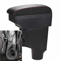 For Toyota Yaris Armrest For Toyota Yaris hybrid Car Armrest box 2020 2019 2015-2021 Retrofit parts Interior Storage box USB LED