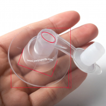 10pcs/lot PVC Kitesurfing Kite Non-Return Inflate Valve Without Self Stick For Repair