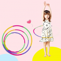 Children's Outdoor Sports Toys Detachable Sports Circle Fitness Equipment Plastic Gymnastics Body Fitness Training Equipment