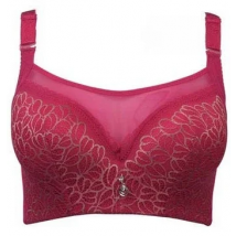 Mother big bust Sexy Bra Brassiere 80 85 90 95 100 105 C D E cup bra lace Super large Push Up Intimates women Top lingerie C3312