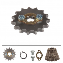 428 Chain 20mm 10 11 12 13 14 15 16 17 18 19 Teeth Front Engine Sprockets For 50 110 125 160cc Dirt Pit Bike ATV Quad Motorbike