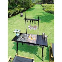 Lohascamping Camping Table IGT Folding multifunctional IGT table Full set roll Brazier table adjustable Desktop burner bbq table