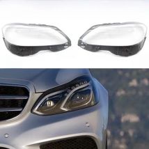 Car Front Lampshade Lens Glass Lamp Case Headlight Cover for Mercedes-Benz E-class W212 2014-2015 E200L E260L E280L E300L E350L