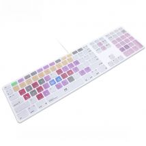 HRH Steinberg Cubase Hot key Design Keyboard Cover For Apple Keyboard with Numeric Keypad Wired USB for iMac G6 Desktop PC Wired