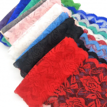 New 2 Yards High Quality Beautiful Lace Ribbon Tape 150MM Lace Trim DIY Embroidered For Sewing Decoration African Lace Fabric