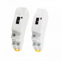 GEYA Manual Control Household Contactor Din Rail Type Modular Contactor 2P 16A 20A 25A 2NO or 2NC 220V