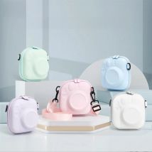 EVA Universal Hard Case Storage Bag For Fujifilm Instax Mini 7+ 8/9/11/12/90 Fujifilm Film Camera Bag with Shoulder Strap
