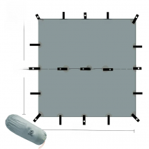 ARICXI 15D silicone coated nylon ultra light tarp Outdoor awning tarp  light weight portable  camping shelter sunshade tent tarp