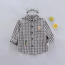IENENS Kids Boys Gentlemen Shirt Tops Clothes Children Baby Boy Formal Cotton Top T-shirt Clothing Blouse Infant Shirts