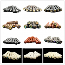 6pcs acoustic guitar bridge pins of various styles,  also used for folk guitar replacement accessories,pure ebony/bull bone,etc