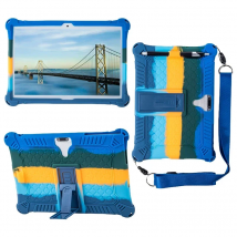 10.1''Universal Soft Silicone Case For 9.7 10 10.1"Android Tablet PC Shockproof Back Cover Protective size 9.45X6.42inch 24X16cm