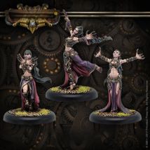 model kit resin kit Avatars of War 28333 Warmachine Dirge Seers Unassembled Sculpture for Hobbyists