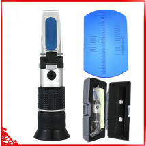 RHB-90ATC 58-90% brix sugar Refractometer baume water content tester beekeeper Honey beer Sugar Brix Meter Hand held honey 60%of