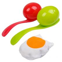Egg And Spoon Race Game Kids Sensory Balance Toys Party Favors Outdoor Spielzeug Kinder Juegos Cumpleaños Niños Kinder Spiele