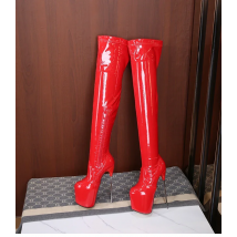 SDTRFT Ladies shoes pole dancing 20cm thin heels Stiletto over the knee long boots platform women pumps SM Cosplay  botas mujer