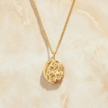 SOMMAR 2020 Lovely Gold Plated Gentlewoman necklaces  pendants Meteorite relief collar Jewelry European Style