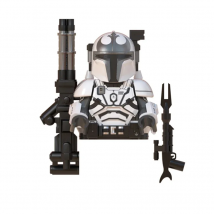 Din Djarin Building Blocks Jango Boba Fett Grogu Baby Yoda Bricks Paz Vizla Bo-Katan Action Figure