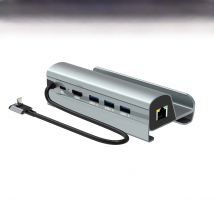 AIRSKY Customized Docking Station for Steam Deck HDMI PD 100W USB 3.0 RJ45 1000M Flash Disk Mouse Keyboard Game Handle Charger