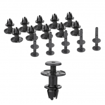 10 Sets Car Exterior Side Sill Skirt Pin Spacer Clips #07147122912 for BMW 3 Series E90 E91 E92 E93 Model Auto Fastener & Clip