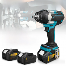 1800N.M Torque Brushless Electric Impact Wrench 1/2 inch Lithium-Ion Battery Cordless Wrench Tools For Makita 18V Battery Pin