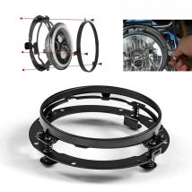 7" Inch LED Headlight Ring Mounting Bracket For Wrangler JK Suzuki Samurai Car for Harley Softail Touring FLD