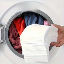 40/80/120pcs Color Catcher Sheets For Laundry Mixed Dyeing Proof Sheet In Washing Machine Protect Laundry From Color Runs