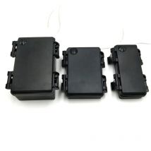 10pcs/lot Waterproof Dustproof Battery Holder Case Shell with ON OFF Timer 2x 3x 4x 6x 1.5V AA Batteries Storage Box with Wires