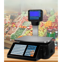 New 30kg TMA Series Cash Register Scale Electronic Barcode Label Printing Scales For Supermarket