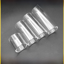 2pcs Transparent Glass Guitar Slide Set Musical Instrument Accessories 28mm/50mm/60mm/70mm Guitar Accessories