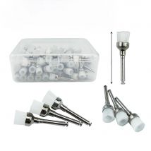100pcs Dental Polisher Brushes Latch Type Cup Brush Disposable Dentist Prophylaxis Brushes Dentist Tools