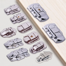 2Pcs Hardware Box Buckle Set for Tool Cabinet Lock Belt Fixed Aviation Box Accessories All Kinds of Hardware
