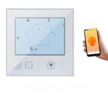 WiFi Thermostat 16A 3A Smart Touch Warm Floor Temperature Controller Electric Floor Heating Thermostat Tuya APP Remote Control