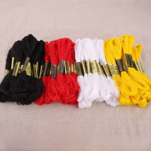 oneroom 24 white black red golden cross stitch embroidery thread embroidery thread wiring line manual fill line of cotton