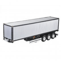 TOUCAN 1/14 40Ft Semi Trailer Container 3Axles Chassis Kit RC Tractor Remote Control Truck Outdoor Toys For Boys TH01021