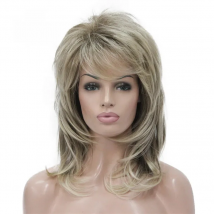 StrongBeauty Long Shaggy Layered Ombre Blonde Classic Cap Full Synthetic Wig Women's Wigs COLOUR CHOICES