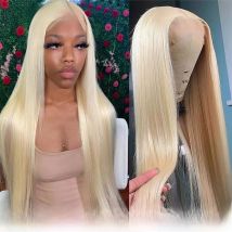 613 Blonde HD Transparent Lace Frontal Human Hair Wigs Tuneful 613 Malaysian Bone Straight 13x4 13x6 Lace Front Human Hair Wigs