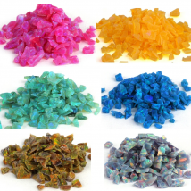 (5 Gram/Lot) OP61-OP92 Free Shipping Lab Created Different Size Crushed Synthetic Opal Powder