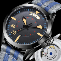 Pilot Men's Watches OCHSTIN Automatic Mechanical Men Watch Military Outdoor Waterproof Wristwatch Date Week Dial Gift For Male