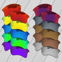 E.O.S Polarized Enhanced Replacement Lenses for Oakley Flak Jacket XLJ Sunglasses - Multiple Choice