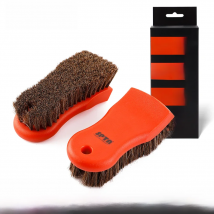 SPTA 1pc Car Detail Interior Cleaning Horse Hair Brush Horsehair for Leather, Vinyl, Fabric