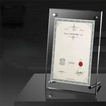 A5 Slant Back Clear Plexiglass Acrylic Sign Holder Stand Picture Photo Frames Flyer Document Paper Display Stand Office Desktop