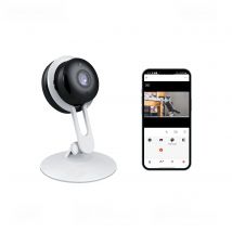 GIRIER Tuya WiFi Smart Security Camera for Baby Monitor Indoor Smart IP Camera Supports Night Vision 2-way Talk Works with Alexa