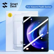 Smart devil Displays chutz folie für xiaomi pad 6 pro hd gehärtete glas folie für mi pad 5 pro mit schnell installation werkzeug tropfen fest