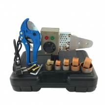 With 5 Set 16/20/25/32/40mm Heads Ppr Pipe Welding Machine 220V Plastic Welding Machine Soldering Iron Heating Machine