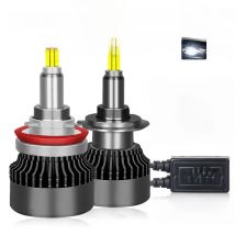 2PCS 30000LM 200W H7 H11 LED 360 Canbus 9012 HIR2 H9 H1 H8 D1S D2S D3S HB3 9005 HB4 9006 LED Car Headlight 4300K Fog Lamp 12V