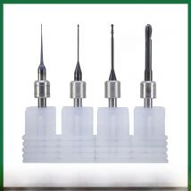 Amann Girrbach End Mill with DLC Coat for Zirconia, Wax 0.6mm, 1.0mm, 2.5mm