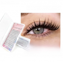 120Fans Premade Spikes Lashes Extensions I Shape Lashes Tary Fluffy Individual Eyelashes 8-18mm All Size Eyelash Vendor